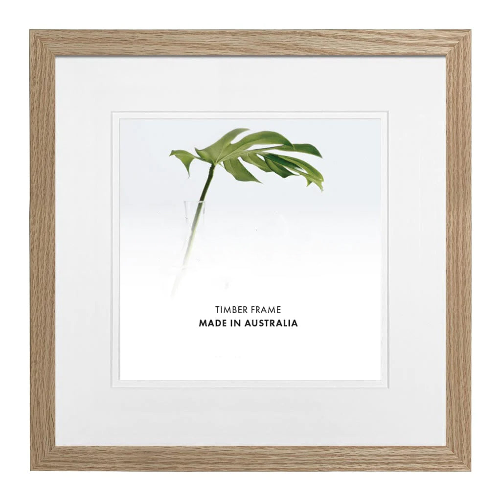 6x6” Oak timber frame with matboard to suit 4x4” photo