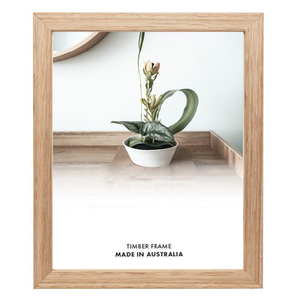 A4 Oak Timber Poster Frame – PhotoQ - OrderPhotosOnline.com.au