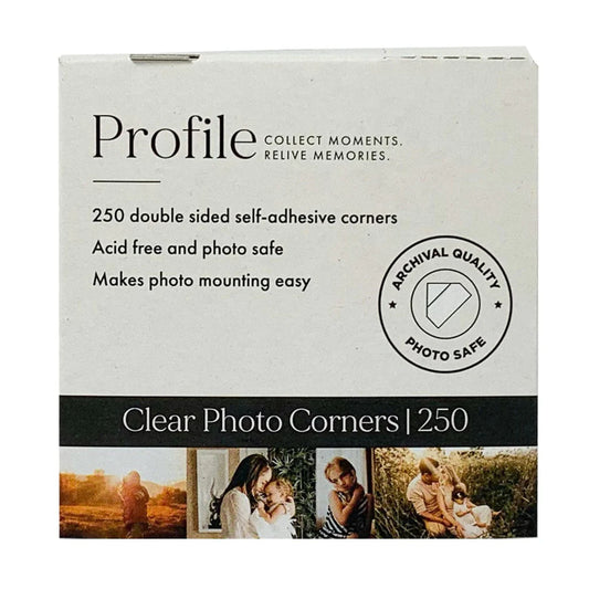 Photo Corners (clear) - Pack of 250 Corners